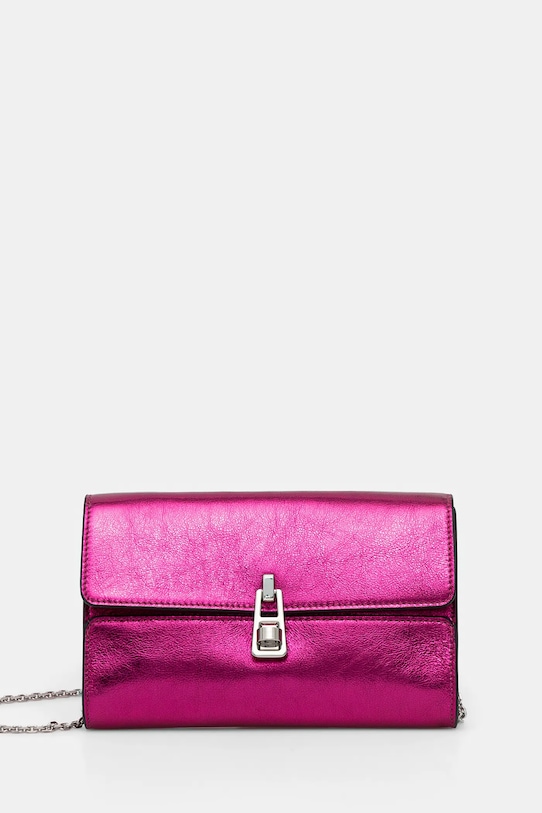 Coccinelle poseta piele uni roz E1.SW4.19.01.01