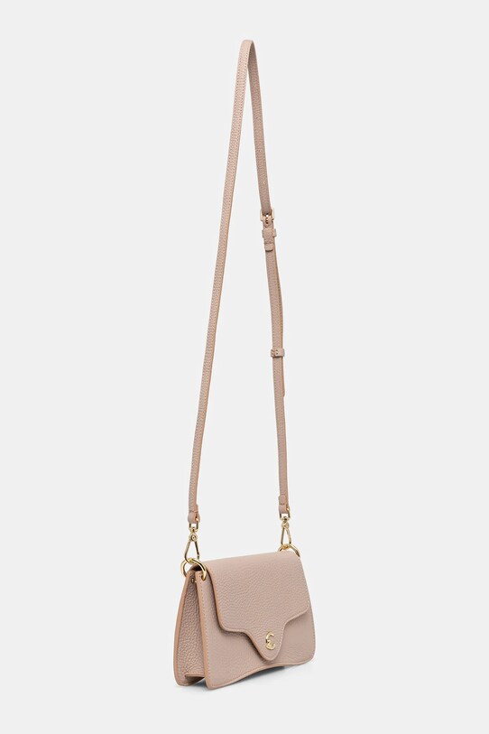 Coccinelle poseta de piele E5.SSL.27.01.01 bej SS25