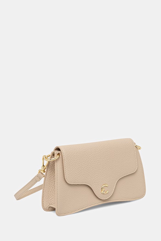 Coccinelle torebka skórzana E5.SSL.27.01.01 beżowy SS26