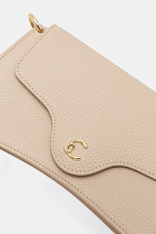 Coccinelle torebka skórzana beżowy E5.SSL.27.01.01