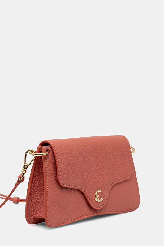 Coccinelle torebka skórzana E5.SSL.27.01.01 pomarańczowy AW25