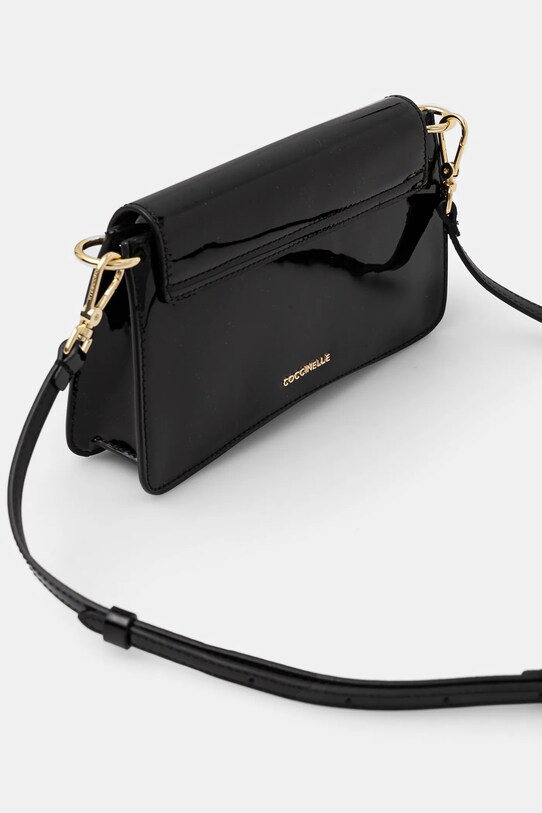 Accesorii Coccinelle poseta de piele E5.SSN.27.01.01 negru