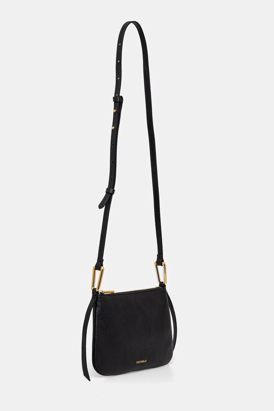 Coccinelle poseta de piele E5.MQF.55.03.01 negru SS25