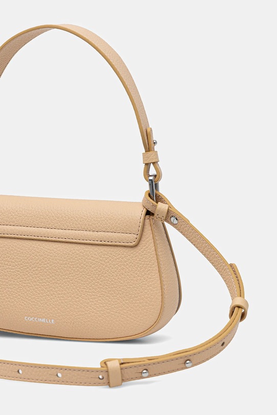 Dodatki Usnjena torbica Coccinelle E5.QBB.52.01.01 bež