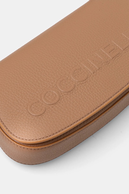 Coccinelle torebka skórzana beżowy E5.QBB.52.01.01