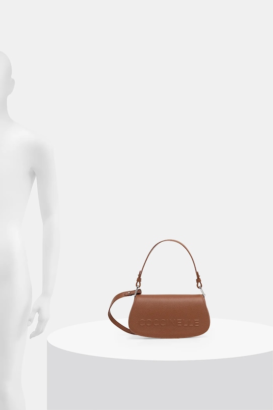 Kožená kabelka Coccinelle E5.QBB.52.01.01