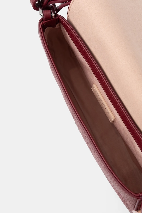 Δερμάτινη τσάντα Coccinelle E5.QBB.52.01.01 μπορντό