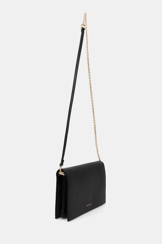 Coccinelle poseta de piele E5.S00.55.02.01 negru SS25
