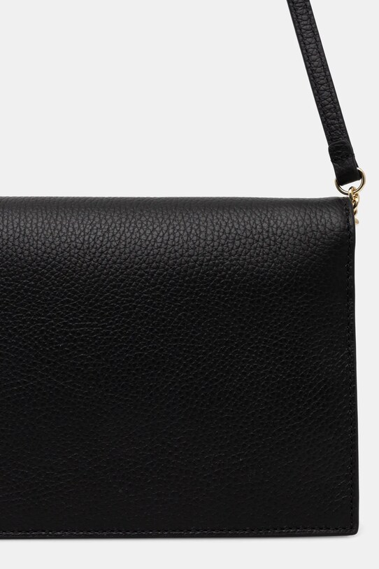 Accesorii Coccinelle poseta de piele E5.S00.55.02.01 negru