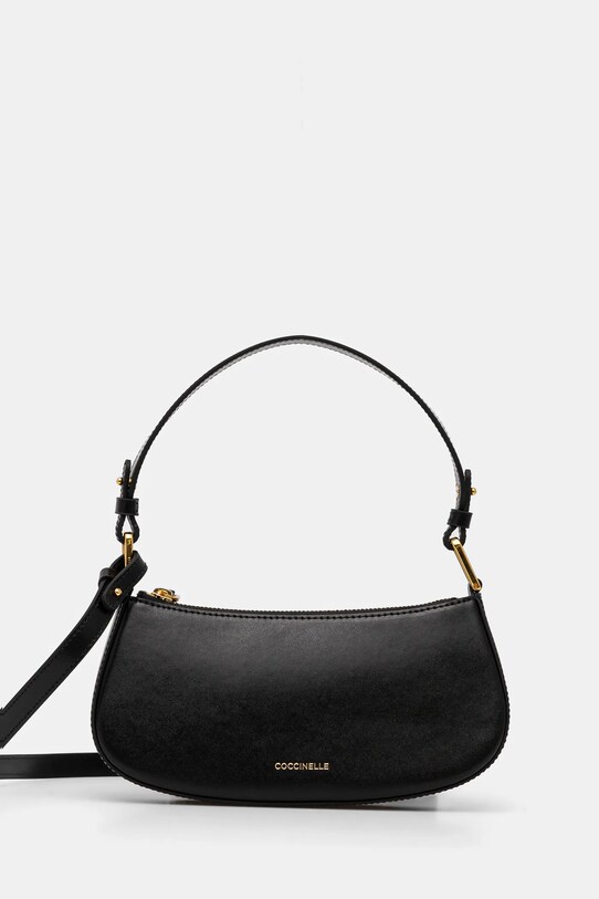 Coccinelle torebka skóra licowa czarny E5.S3A.52.01.01
