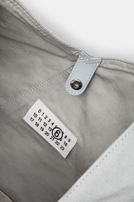 Kabelka MM6 Maison Margiela Japanese Draped SB5WC0019 šedá