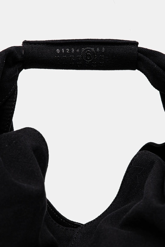 Τσάντα MM6 Maison Margiela Japanese Draped μαύρο SB5WC0019