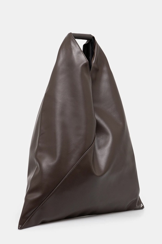 Kožená kabelka MM6 Maison Margiela Classic Japanese Handbag S54WD0039.T2185 hnědá SS25