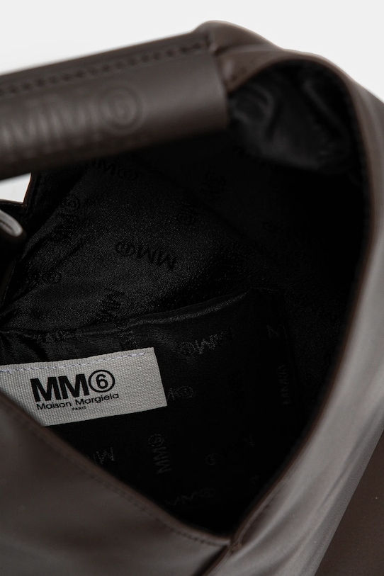 Τσάντα MM6 Maison Margiela Small Japanese Handbag S54WD0043.T2185 καφέ