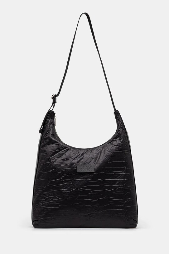 MM6 Maison Margiela poseta Crunched Nylon Bag uni negru SB5ZH0017