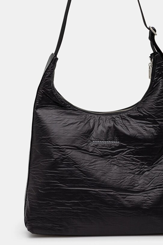 Accesorii MM6 Maison Margiela poseta Crunched Nylon Bag SB5ZH0017 negru