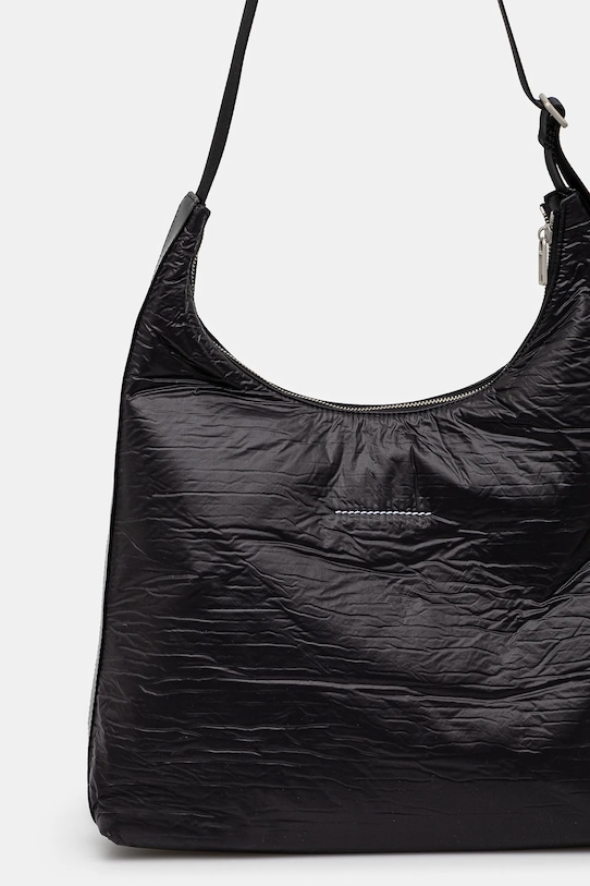Accessories MM6 Maison Margiela handbag Crunched Nylon Bag SB5ZH0017 black