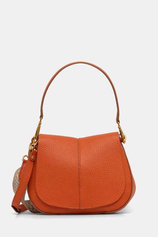 Kožená kabelka Gianni Chiarini HELENA přírodní kůže oranžová BS.11086.TKL.NAETN