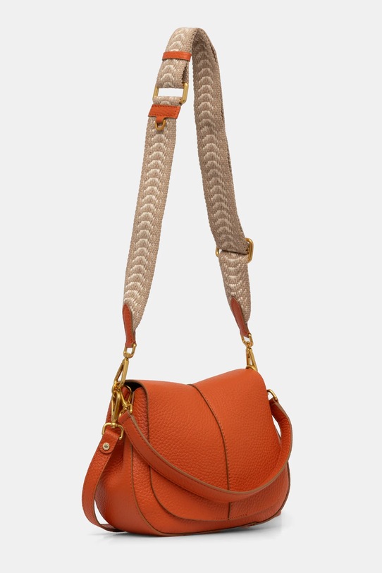 Kožená kabelka Gianni Chiarini HELENA BS.11086.TKL.NAETN oranžová SS25