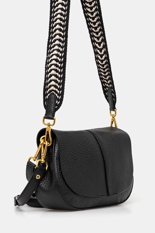 Кожена чанта Gianni Chiarini HELENA BS.11088.TKL.NAETN черен SS25