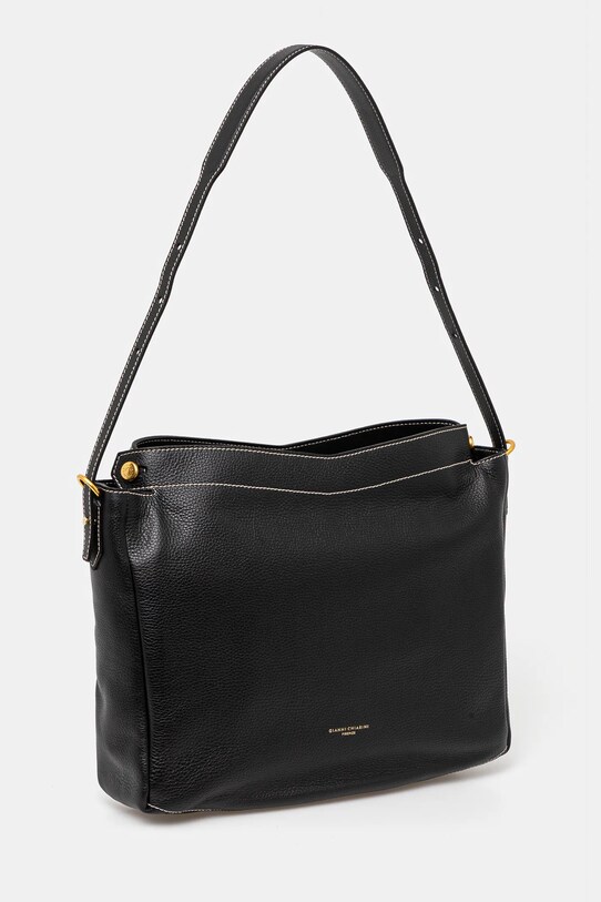 Kožená kabelka Gianni Chiarini OTTAVIA BS.11292.GRN černá SS25