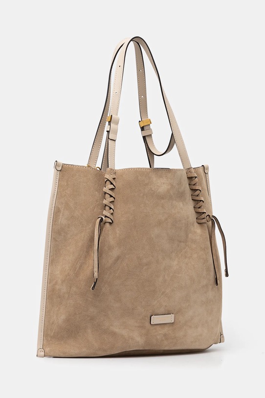 Torbica iz semiša Gianni Chiarini DORY BS.11307.CM.PL bež SS25