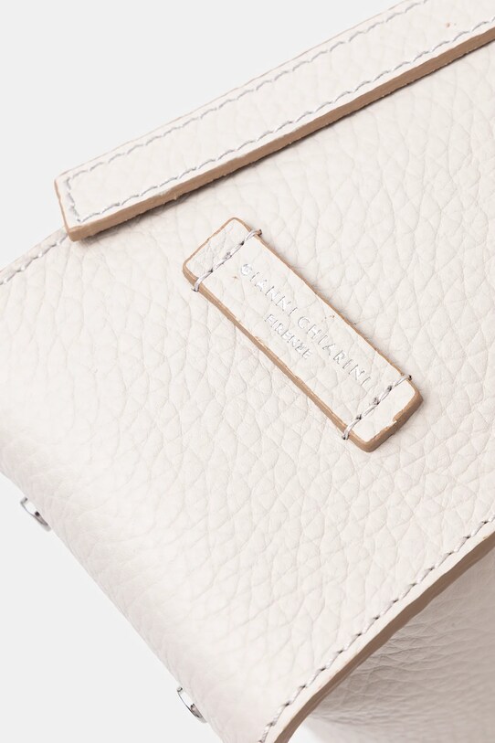 Kožená kabelka Gianni Chiarini PENELOPE béžová BS.11351.RNGDBL