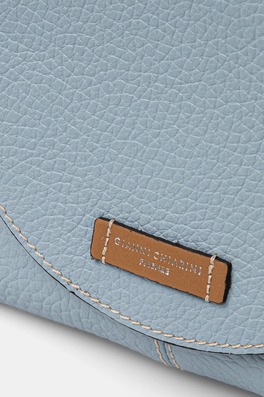 Kožená kabelka Gianni Chiarini ALESSANDRA modrá BS.11355.TKL.NAETN