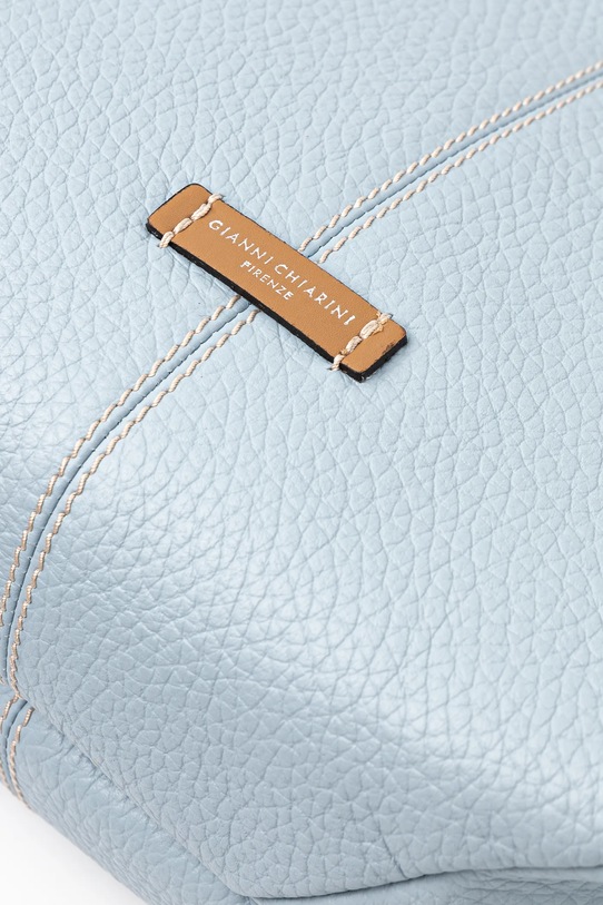 Kožená kabelka Gianni Chiarini ALESSANDRA modrá BS.11357.TKL.NAETN
