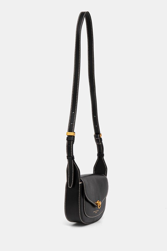 Δερμάτινη τσάντα Gianni Chiarini ISA BS.11426.PRCK μαύρο SS25