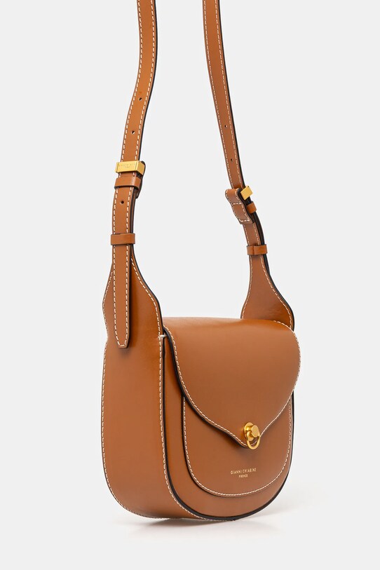 Gianni Chiarini poseta de piele ISA BS.11427.PRCK maro SS25