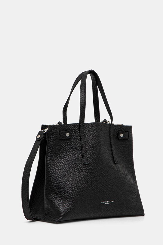 Kožená kabelka Gianni Chiarini ALTEA BS.11646.RNGDBL černá SS25