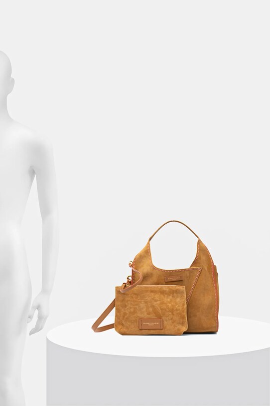 Велурена чанта Gianni Chiarini EUFORIA BS.11654.CMNRV