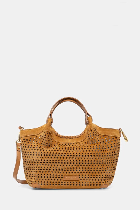 Τσάντα σουέτ Gianni Chiarini DUA BS.11679.CMLSR καφέ SS25
