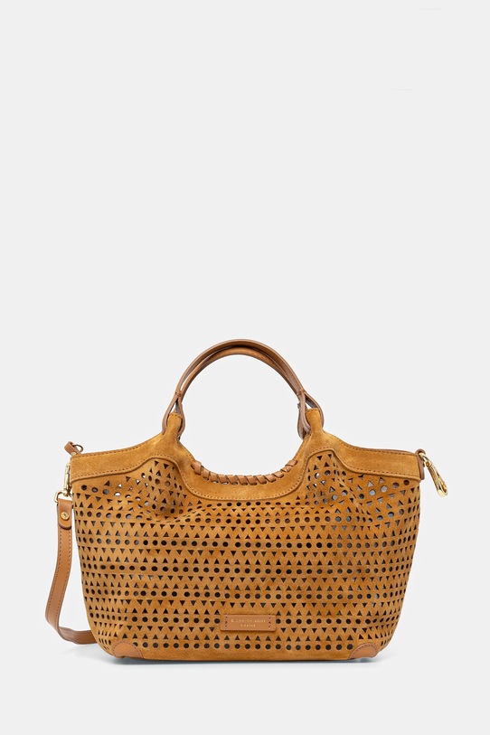 Semišová kabelka Gianni Chiarini DUA BS.11679.CMLSR hnědá SS25
