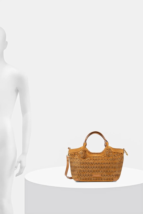 Semišová kabelka Gianni Chiarini DUA BS.11679.CMLSR