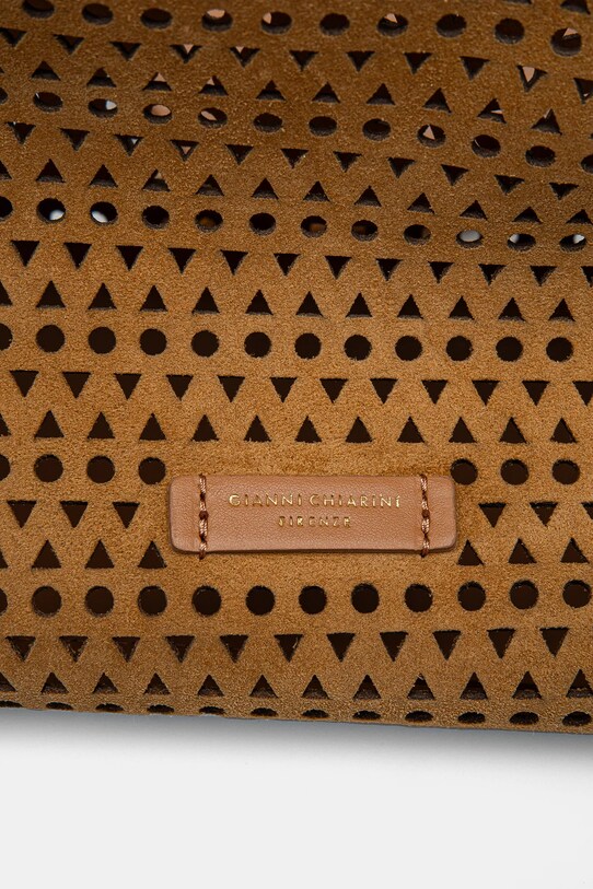 Gianni Chiarini torebka zamszowa DUA brązowy BS.11682.CMLSR