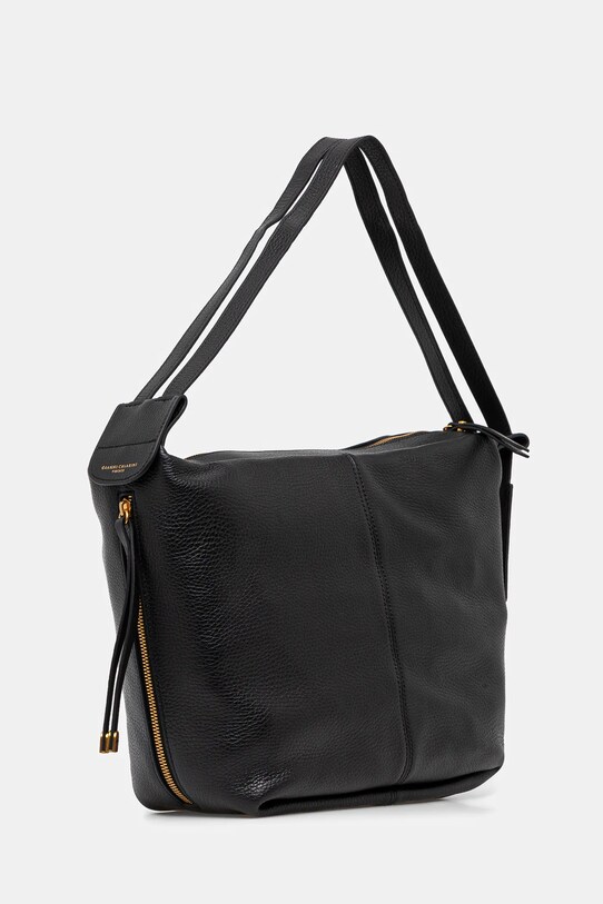 Gianni Chiarini poseta de piele GUIA ZN.11340.COMM.GRN negru SS25