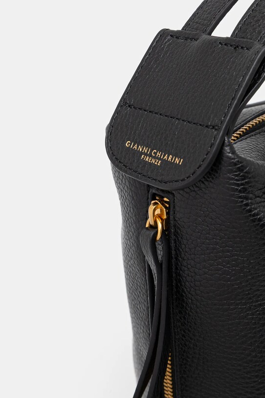 Gianni Chiarini poseta de piele GUIA negru ZN.11340.COMM.GRN