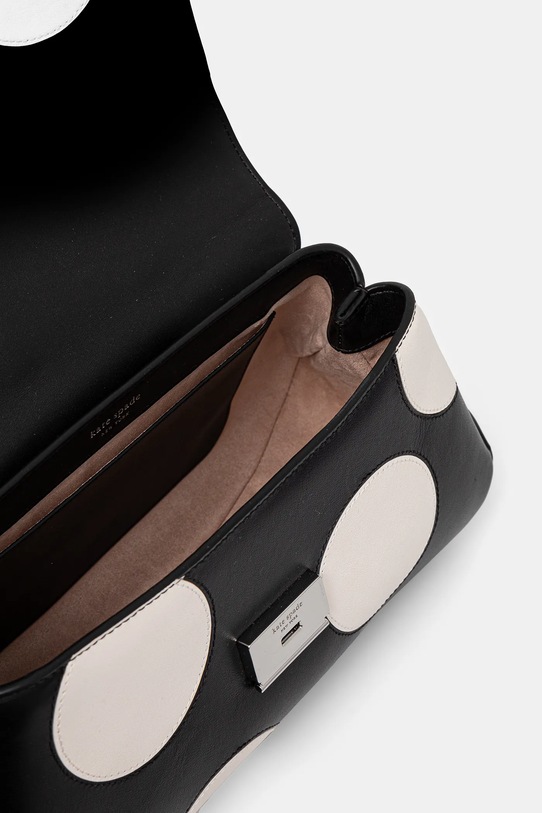 Kožená kabelka Kate Spade KJ898 čierna