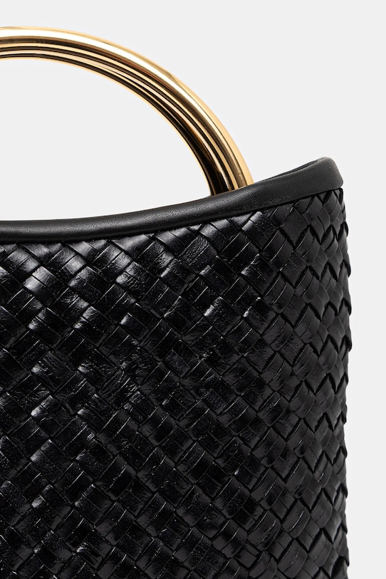 Usnjena torbica Luisa Spagnoli črna 542188