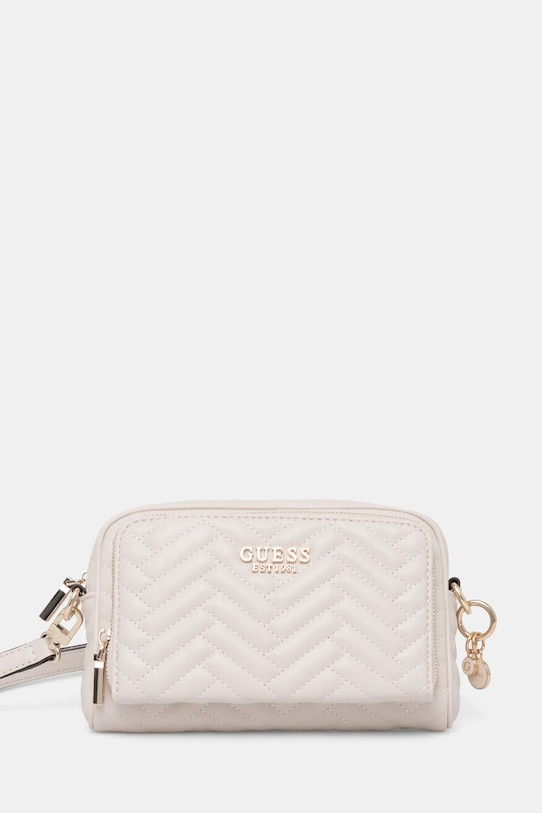 Guess torebka ANNING nie mieści A4 beżowy HWQG95.08140