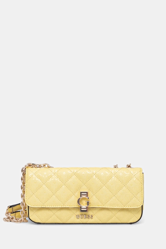 Guess poseta BESSEY cu modele galben HWGG95.22210