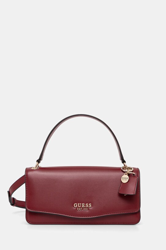 Kabelka Guess EVAINE imitácia kože burgundské HWEVG9.53520