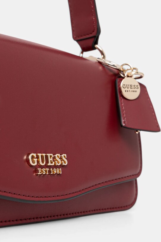Kabelka Guess EVAINE burgundské HWEVG9.53520