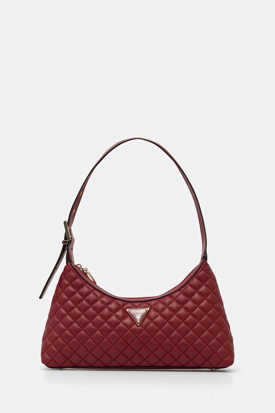 Kabelka Guess RIANEE nevejde se A4 burgundské HWEQG9.54117