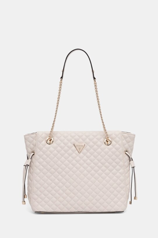 Guess torebka RIANEE nie mieści A4 beżowy HWEQG9.54122