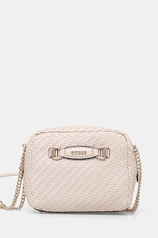 Kabelka Guess FRANCY nášivka béžová HWWG95.30140