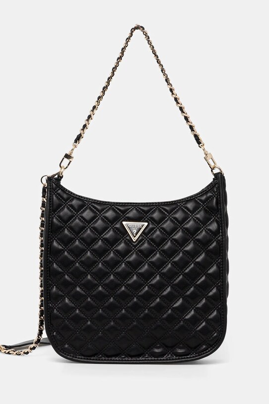 Guess kézitáska GIULLY szintetikus bőr fekete HWQG87.48030