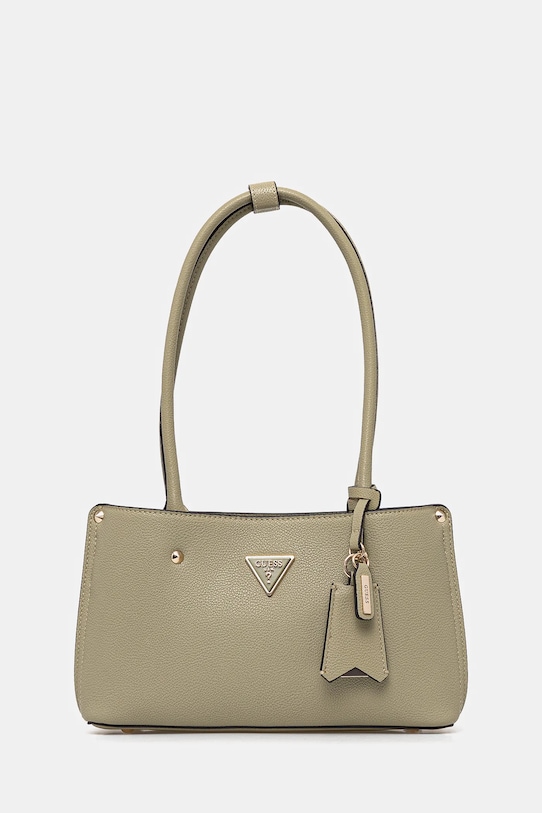 Kabelka Guess MERIDIAN imitácia kože zelená HWBG87.78090